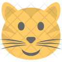 پیش‌نمایش فایل cat-emoji-36 از پک مجموعه آیکن تخت شکلک‌ها – شماره ۱۰