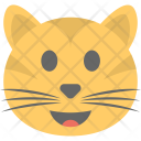 پیش‌نمایش فایل cat-emoji-37 از پک مجموعه آیکن تخت شکلک‌ها – شماره ۱۰