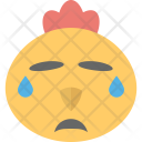 پیش‌نمایش فایل chick-emoji-5 از پک مجموعه آیکن تخت شکلک‌ها – شماره ۱۰