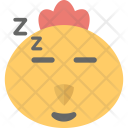 پیش‌نمایش فایل chick-emoji-7 از پک مجموعه آیکن تخت شکلک‌ها – شماره ۱۰