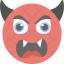 پیش‌نمایش فایل devil-emoji-3 از پک مجموعه آیکن تخت شکلک‌ها – شماره ۱۰