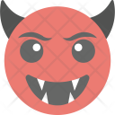 پیش‌نمایش فایل devil-emoji-6 از پک مجموعه آیکن تخت شکلک‌ها – شماره ۱۰