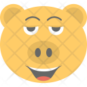 پیش‌نمایش فایل pig-emoji-1 از پک مجموعه آیکن تخت شکلک‌ها – شماره ۱۰