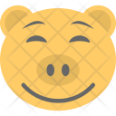 پیش‌نمایش فایل pig-emoji-2 از پک مجموعه آیکن تخت شکلک‌ها – شماره ۱۰