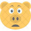پیش‌نمایش فایل pig-emoji-6 از پک مجموعه آیکن تخت شکلک‌ها – شماره ۱۰