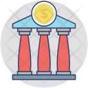 پیش‌نمایش فایل bank-1409 از پک مجموعه آیکن تخت گرد کسب‌وکار – شماره ۱