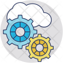 پیش‌نمایش فایل cloud-solution-2 از پک مجموعه آیکن تخت گرد کسب‌وکار – شماره ۱