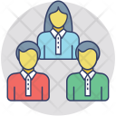 پیش‌نمایش فایل customers-10 از پک مجموعه آیکن تخت گرد کسب‌وکار – شماره ۱