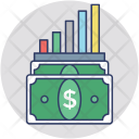 پیش‌نمایش فایل financial-capital-1 از پک مجموعه آیکن تخت گرد کسب‌وکار – شماره ۱