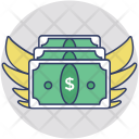 پیش‌نمایش فایل financial-capital از پک مجموعه آیکن تخت گرد کسب‌وکار – شماره ۱