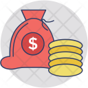 پیش‌نمایش فایل funds-58 از پک مجموعه آیکن تخت گرد کسب‌وکار – شماره ۱