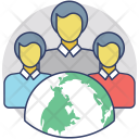 پیش‌نمایش فایل global-business-65 از پک مجموعه آیکن تخت گرد کسب‌وکار – شماره ۱