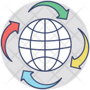 پیش‌نمایش فایل global-communication-16 از پک مجموعه آیکن تخت گرد کسب‌وکار – شماره ۱