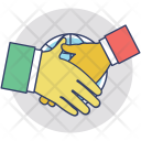پیش‌نمایش فایل global-partnership از پک مجموعه آیکن تخت گرد کسب‌وکار – شماره ۱