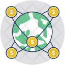 پیش‌نمایش فایل global-transaction-6 از پک مجموعه آیکن تخت گرد کسب‌وکار – شماره ۱