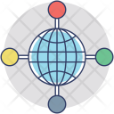 پیش‌نمایش فایل international-business-12 از پک مجموعه آیکن تخت گرد کسب‌وکار – شماره ۱