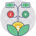 پیش‌نمایش فایل investment-228 از پک مجموعه آیکن تخت گرد کسب‌وکار – شماره ۱