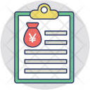پیش‌نمایش فایل loan-application-5 از پک مجموعه آیکن تخت گرد کسب‌وکار – شماره ۱