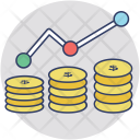 پیش‌نمایش فایل profit-102 از پک مجموعه آیکن تخت گرد کسب‌وکار – شماره ۱