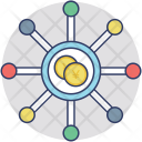 پیش‌نمایش فایل revenue-8 از پک مجموعه آیکن تخت گرد کسب‌وکار – شماره ۱