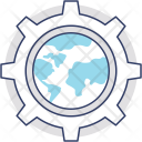 پیش‌نمایش فایل global-management-14 از پک مجموعه آیکن تخت گوشه‌گرد کسب‌وکار – شماره ۲