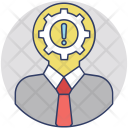 پیش‌نمایش فایل idea-management-3 از پک مجموعه آیکن تخت گوشه‌گرد کسب‌وکار – شماره ۲