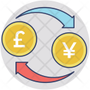 پیش‌نمایش فایل money-exchange-40 از پک مجموعه آیکن تخت گوشه‌گرد کسب‌وکار – شماره ۲