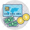 پیش‌نمایش فایل payment-method-18 از پک مجموعه آیکن تخت گوشه‌گرد کسب‌وکار – شماره ۲
