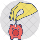 پیش‌نمایش فایل savings-252 از پک مجموعه آیکن تخت گوشه‌گرد کسب‌وکار – شماره ۲