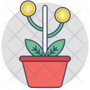 پیش‌نمایش فایل business-growth-36 از پک مجموعه آیکن تخت گوشه‌گرد کسب‌وکار – شماره ۳