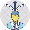 پیش‌نمایش فایل decision-maker-2 از پک مجموعه آیکن تخت گوشه‌گرد کسب‌وکار – شماره ۳