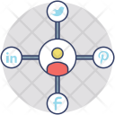 پیش‌نمایش فایل social-campaign-8 از پک مجموعه آیکن تخت گوشه‌گرد کسب‌وکار – شماره ۳