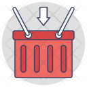 پیش‌نمایش فایل add-to-basket-28 از پک مجموعه آیکن تخت گوشه‌گرد خرید و تجارت – شماره ۲