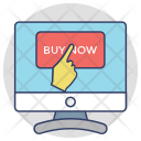 پیش‌نمایش فایل buy-now-7 از پک مجموعه آیکن تخت گوشه‌گرد خرید و تجارت – شماره ۲