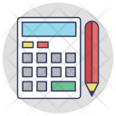 پیش‌نمایش فایل calculator-1281 از پک مجموعه آیکن تخت گوشه‌گرد خرید و تجارت – شماره ۲