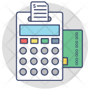 پیش‌نمایش فایل card-terminal-22 از پک مجموعه آیکن تخت گوشه‌گرد خرید و تجارت – شماره ۲