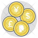 پیش‌نمایش فایل currency-coins-3 از پک مجموعه آیکن تخت گوشه‌گرد خرید و تجارت – شماره ۲
