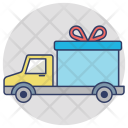 پیش‌نمایش فایل gift-delivery-15 از پک مجموعه آیکن تخت گوشه‌گرد خرید و تجارت – شماره ۲