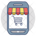 پیش‌نمایش فایل m-commerce-61 از پک مجموعه آیکن تخت گوشه‌گرد خرید و تجارت – شماره ۲
