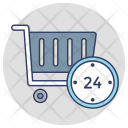 پیش‌نمایش فایل online-shopping-235 از پک مجموعه آیکن تخت گوشه‌گرد خرید و تجارت – شماره ۲