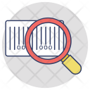 پیش‌نمایش فایل barcode-tracking از پک مجموعه آیکن تخت گوشه‌گرد خرید و تجارت – شماره ۱