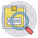 پیش‌نمایش فایل box-tracking-1 از پک مجموعه آیکن تخت گوشه‌گرد خرید و تجارت – شماره ۱