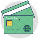 پیش‌نمایش فایل credit-card-544 از پک مجموعه آیکن تخت گوشه‌گرد خرید و تجارت – شماره ۱