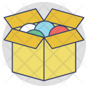 پیش‌نمایش فایل delivery-box-16 از پک مجموعه آیکن تخت گوشه‌گرد خرید و تجارت – شماره ۱