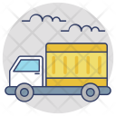 پیش‌نمایش فایل delivery-van-72 از پک مجموعه آیکن تخت گوشه‌گرد خرید و تجارت – شماره ۱