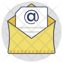 پیش‌نمایش فایل email-1099 از پک مجموعه آیکن تخت گوشه‌گرد خرید و تجارت – شماره ۱