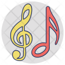 پیش‌نمایش فایل music-notes-9 از پک مجموعه آیکن تخت گوشه‌گرد خرید و تجارت – شماره ۱