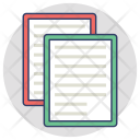 پیش‌نمایش فایل notepad-247 از پک مجموعه آیکن تخت گوشه‌گرد خرید و تجارت – شماره ۱