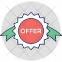 پیش‌نمایش فایل offer-badge از پک مجموعه آیکن تخت گوشه‌گرد خرید و تجارت – شماره ۱