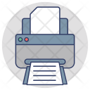 پیش‌نمایش فایل printer-861 از پک مجموعه آیکن تخت گوشه‌گرد خرید و تجارت – شماره ۱